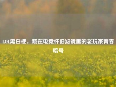 LOL黑白梗，藏在电竞怀旧滤镜里的老玩家青春暗号