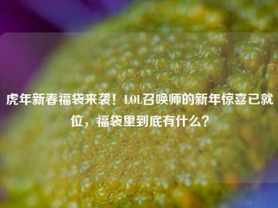 虎年新春福袋来袭！LOL召唤师的新年惊喜已就位，福袋里到底有什么？