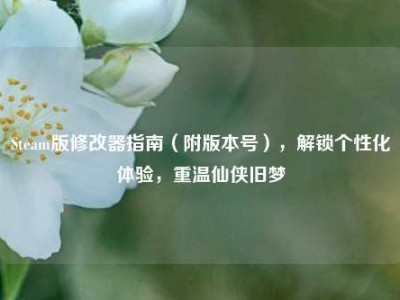 Steam版修改器指南（附版本号），解锁个性化体验，重温仙侠旧梦