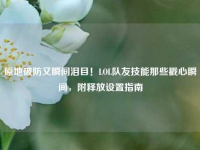 原地破防又瞬间泪目！LOL队友技能那些戳心瞬间，附释放设置指南