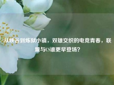 从峡谷到炼狱小镇，双雄交织的电竞青春，联盟与CS谁更早登场？