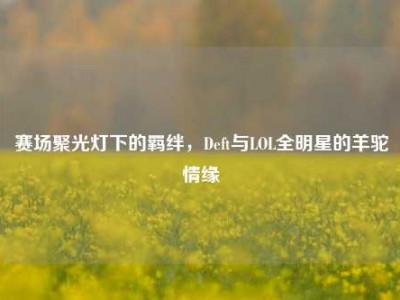 赛场聚光灯下的羁绊，Deft与LOL全明星的羊驼情缘