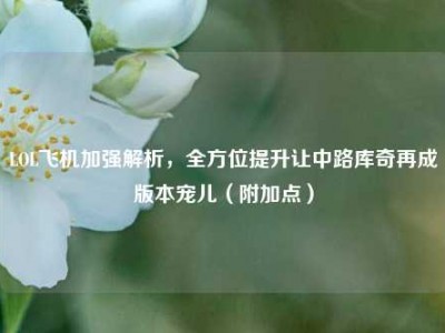 LOL飞机加强解析，全方位提升让中路库奇再成版本宠儿（附加点）