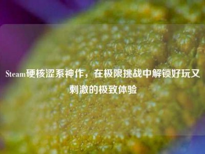 Steam硬核涩系神作，在极限挑战中解锁好玩又刺激的极致体验