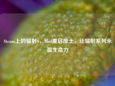 Steam上的辐射4，Mod重启废土，让辐射系列永葆生命力