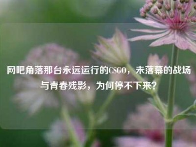 网吧角落那台永远运行的CSGO，未落幕的战场与青春残影，为何停不下来？