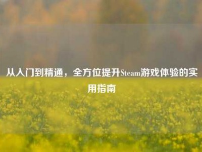 从入门到精通，全方位提升Steam游戏体验的实用指南
