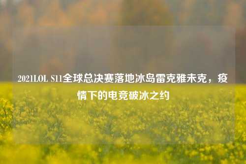 2021LOL S11全球总决赛落地冰岛雷克雅未克,疫情下的电竞破冰之约