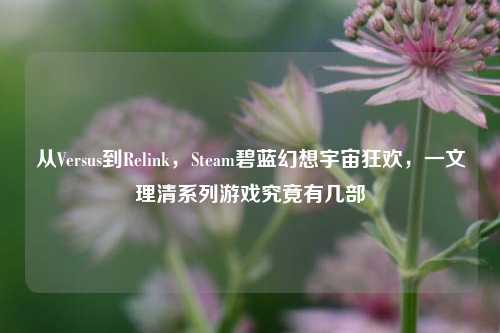 从Versus到Relink,Steam碧蓝幻想宇宙狂欢,一文理清系列游戏究竟有几部