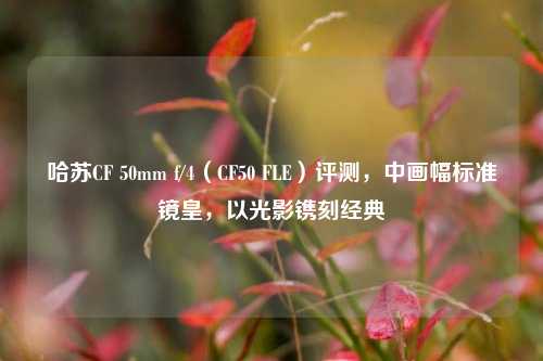 哈苏CF 50mm f/4(CF50 FLE)评测,中画幅标准镜皇,以光影镌刻经典