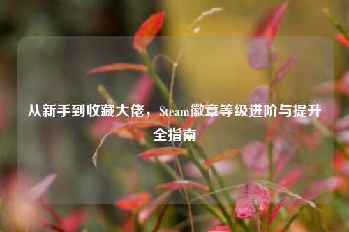 从新手到收藏大佬,Steam徽章等级进阶与提升全指南