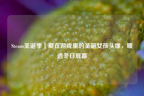 Steam圣诞季|藏在游戏里的圣诞女孩头像,暖透冬日屏幕
