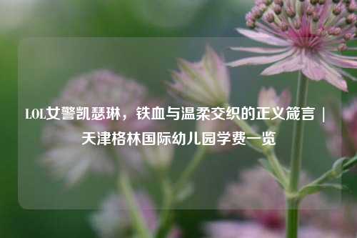 LOL女警凯瑟琳,铁血与温柔交织的正义箴言 | 天津格林国际幼儿园学费一览