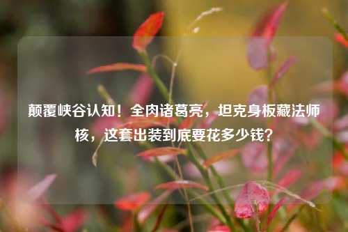 颠覆峡谷认知!全肉诸葛亮,坦克身板藏法师核,这套出装到底要花多少钱?
