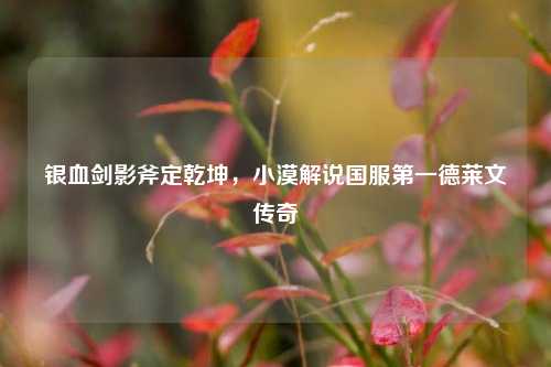 银血剑影斧定乾坤,小漠解说国服第一德莱文传奇