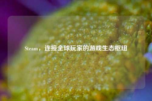 Steam,连接全球玩家的游戏生态枢纽
