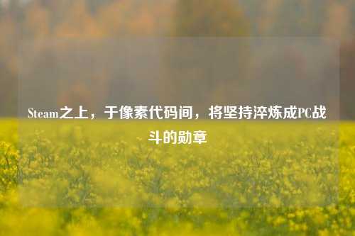 Steam之上,于像素代码间,将坚持淬炼成PC战斗的勋章