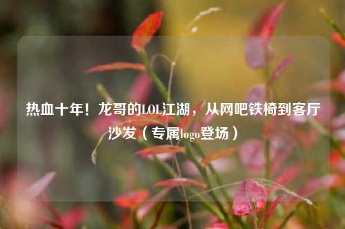 热血十年!龙哥的LOL江湖,从网吧铁椅到客厅沙发(专属logo登场)