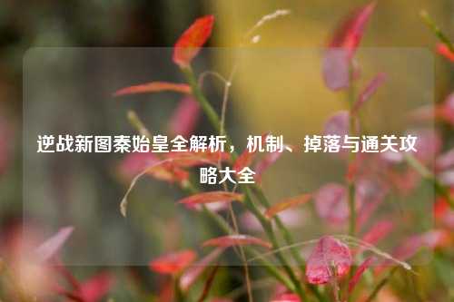 逆战新图秦始皇全解析，机制、掉落与通关攻略大全