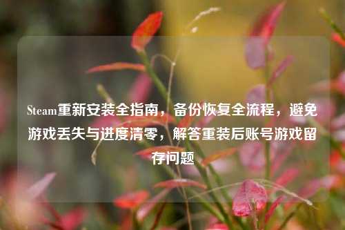 Steam重新安装全指南,备份恢复全流程,避免游戏丢失与进度清零,解答重装后账号游戏留存问题